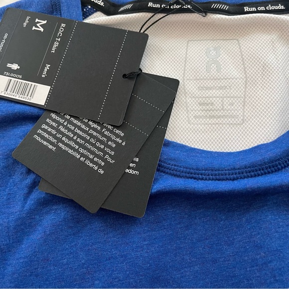 New Men’s On Running ROC (Running On Cloud) Athletic Tee T-Shirt size Medium - Picture 3 of 5